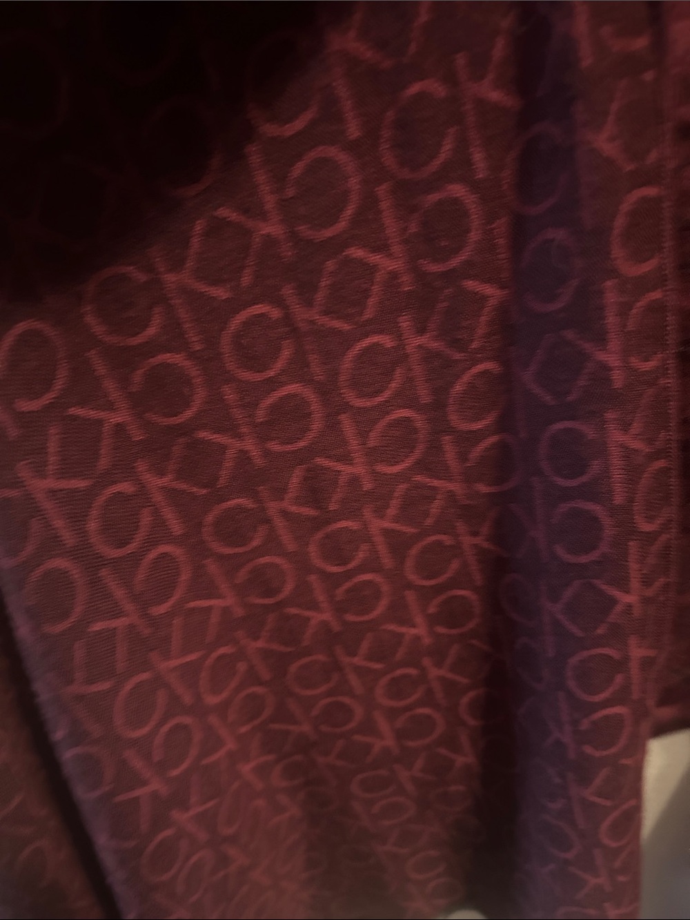 Calvin Klein Burgundy shrug!! - Picture 2 of 10